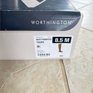 Worthington Taupe Over the Knee Boots size 8.5